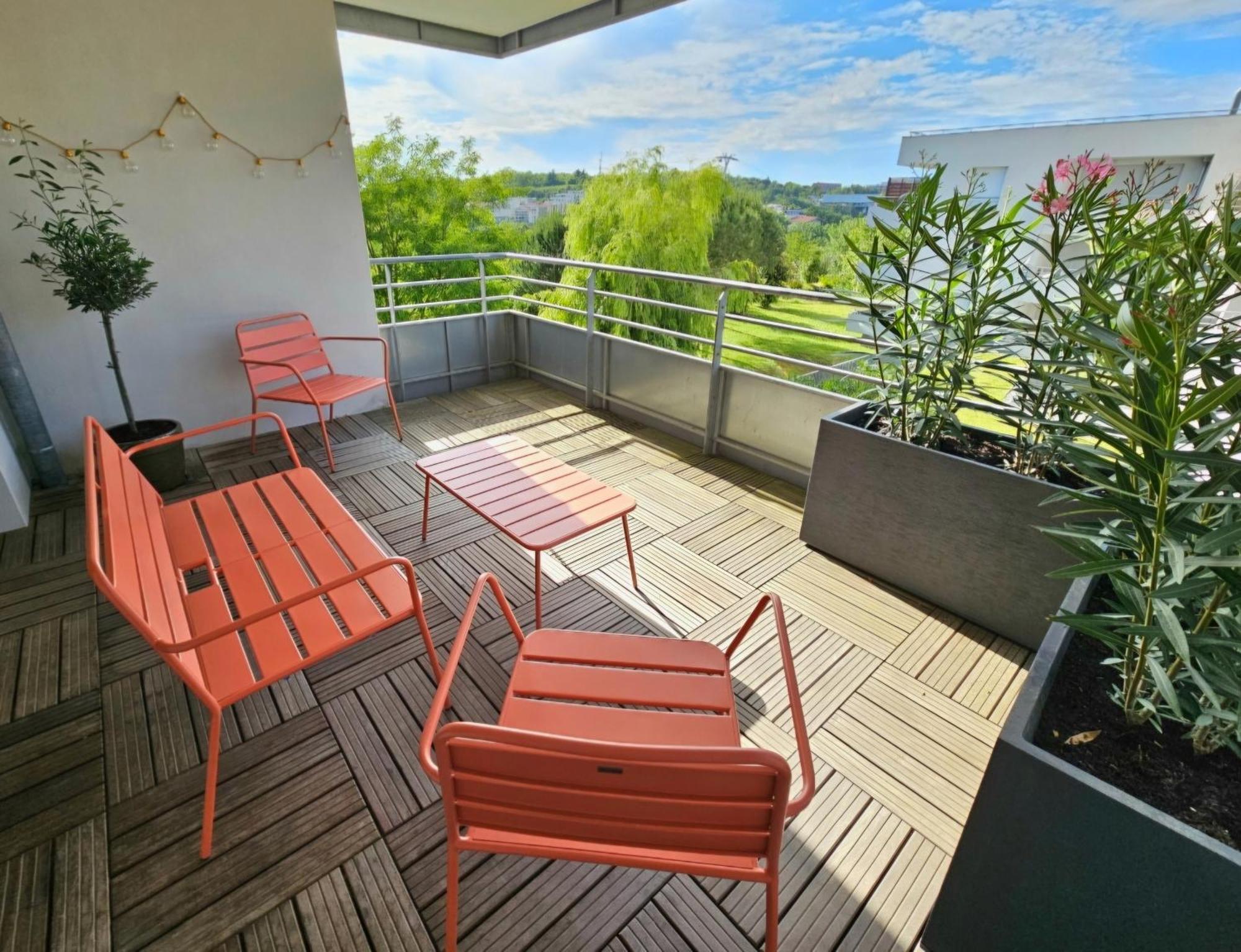T3 Universites & Hospitals - Havre De Paix Pres Toulouse - Parking - Terrasse Bagian luar foto
