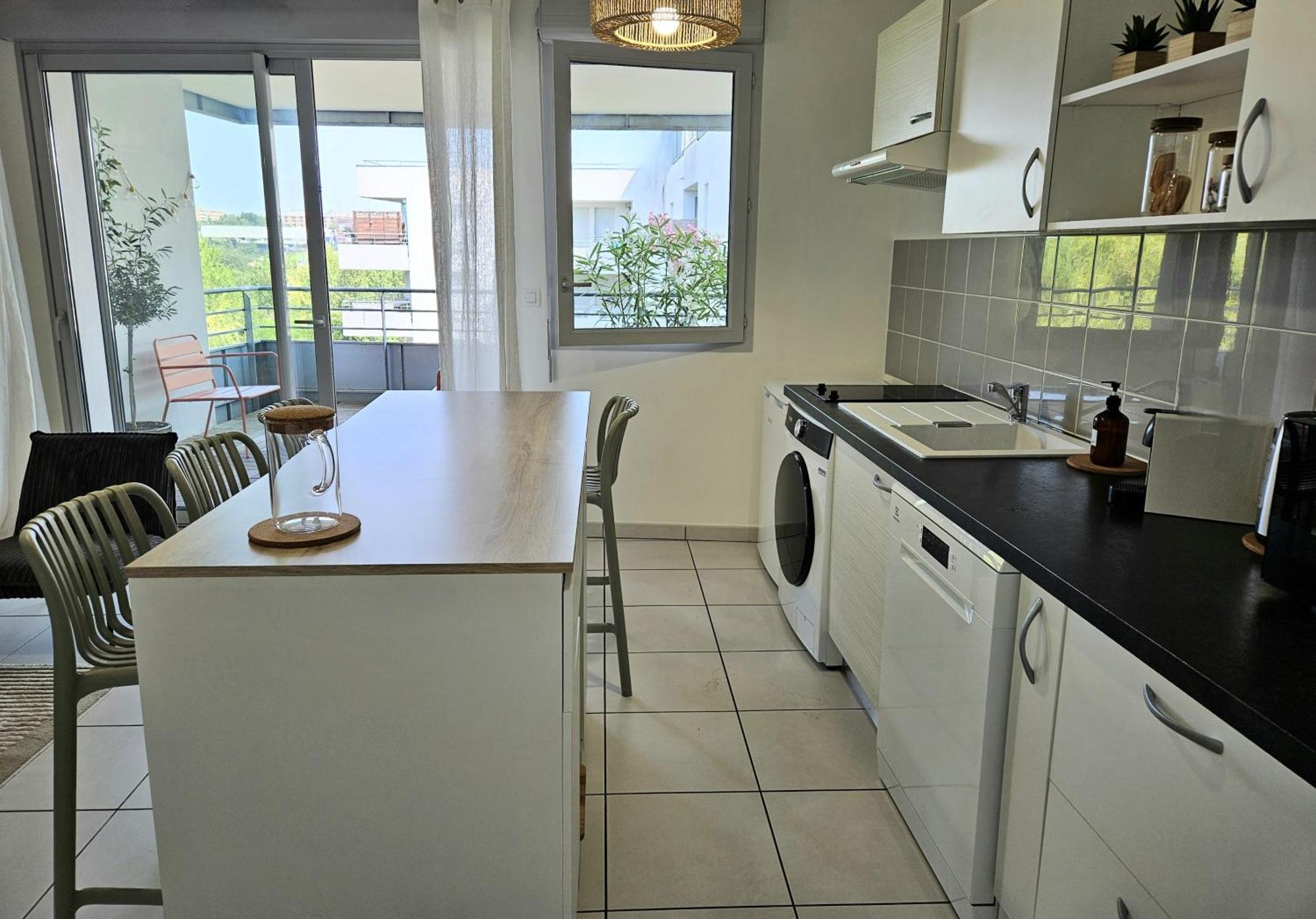 T3 Universites & Hospitals - Havre De Paix Pres Toulouse - Parking - Terrasse Bagian luar foto